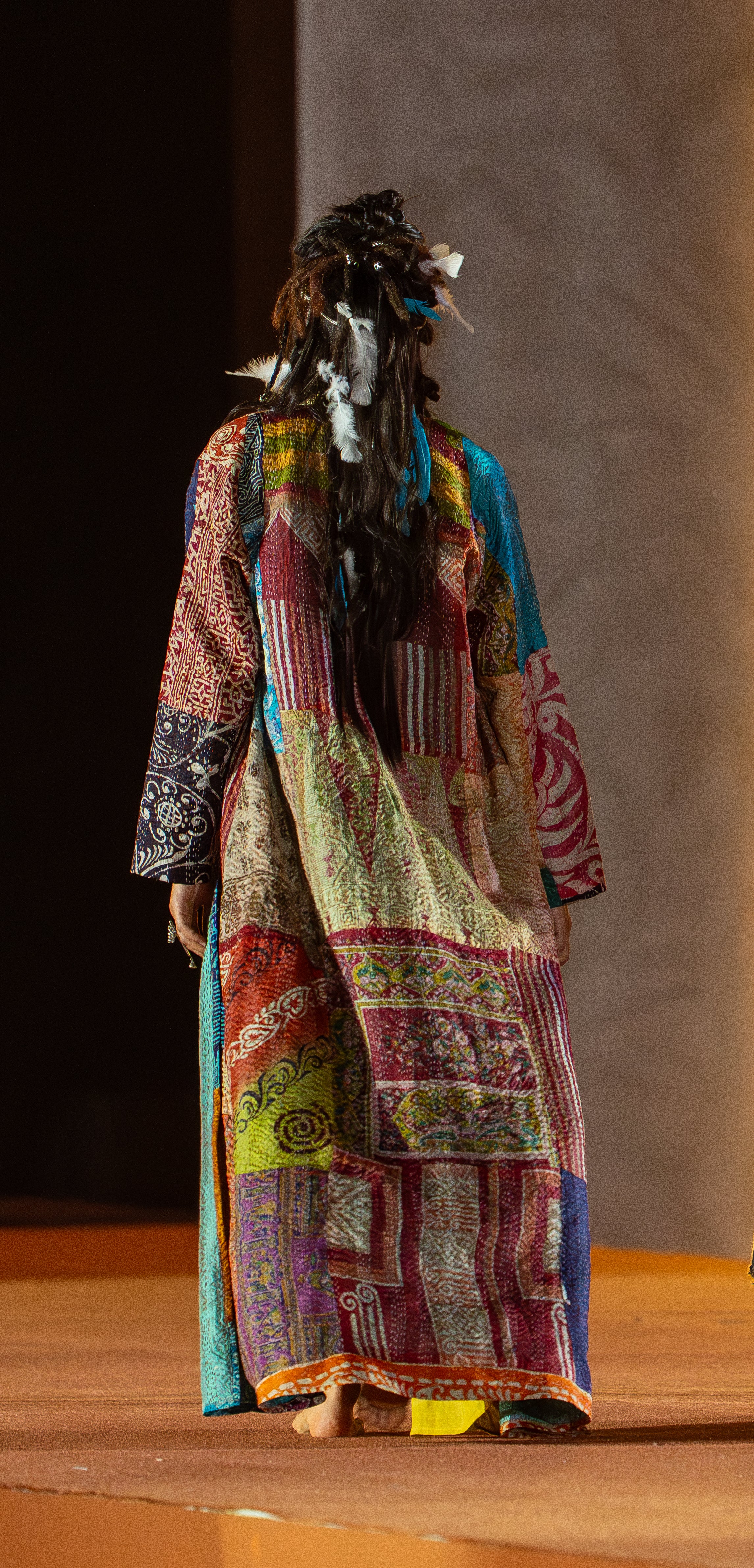 Jaipur Long - Multicolor With Teal Accents