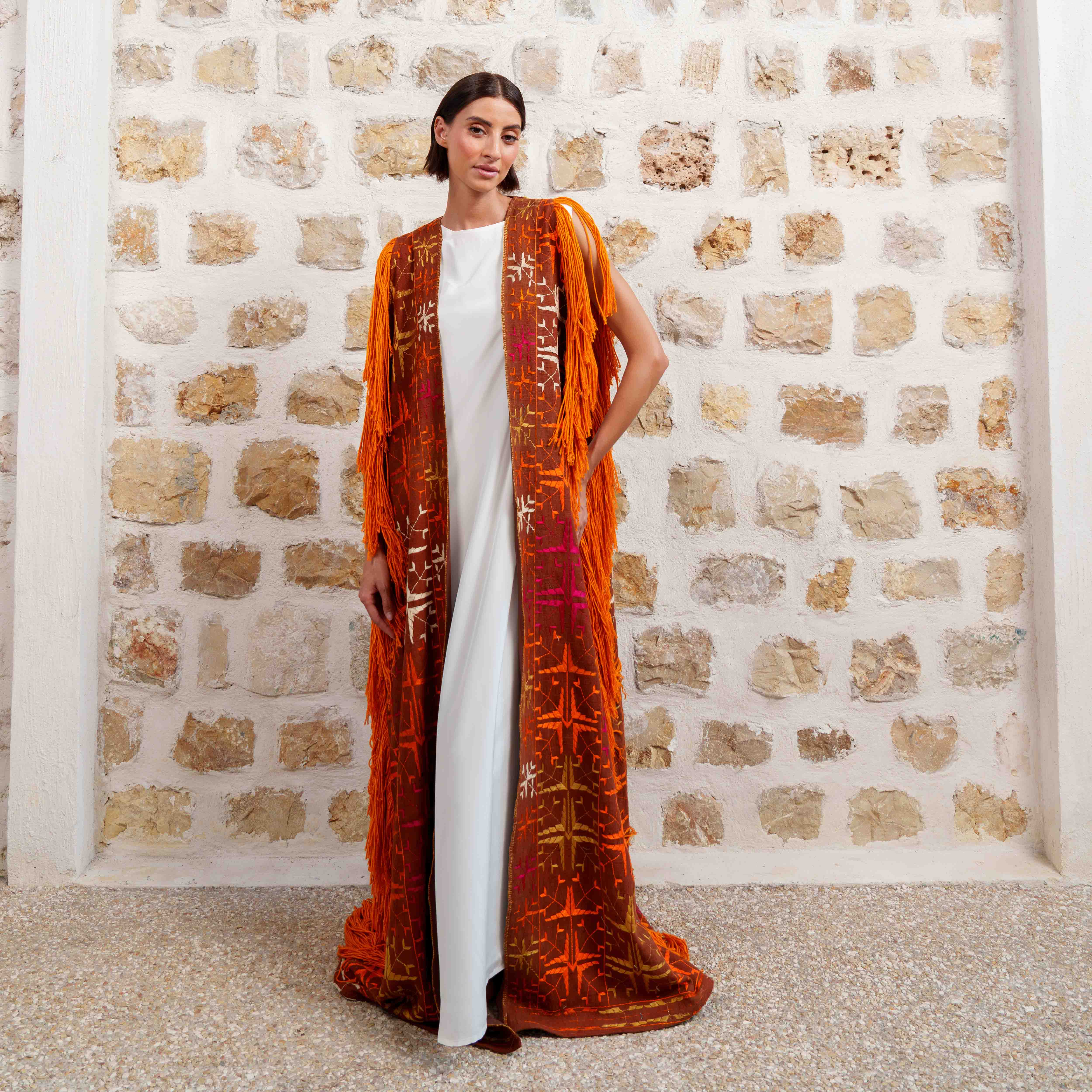 Mleiha - Brown/Orange