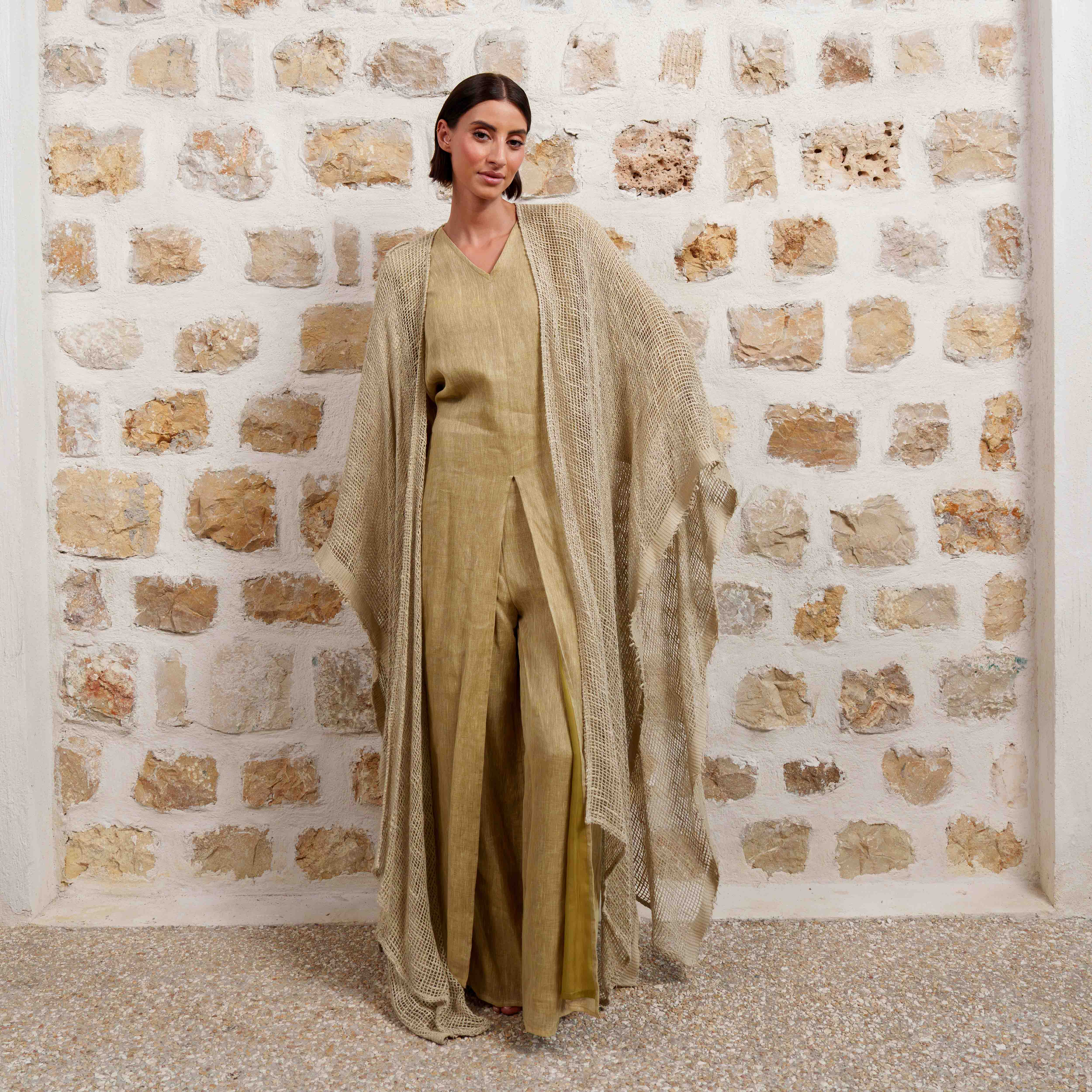Zenobia - Beige/Brown