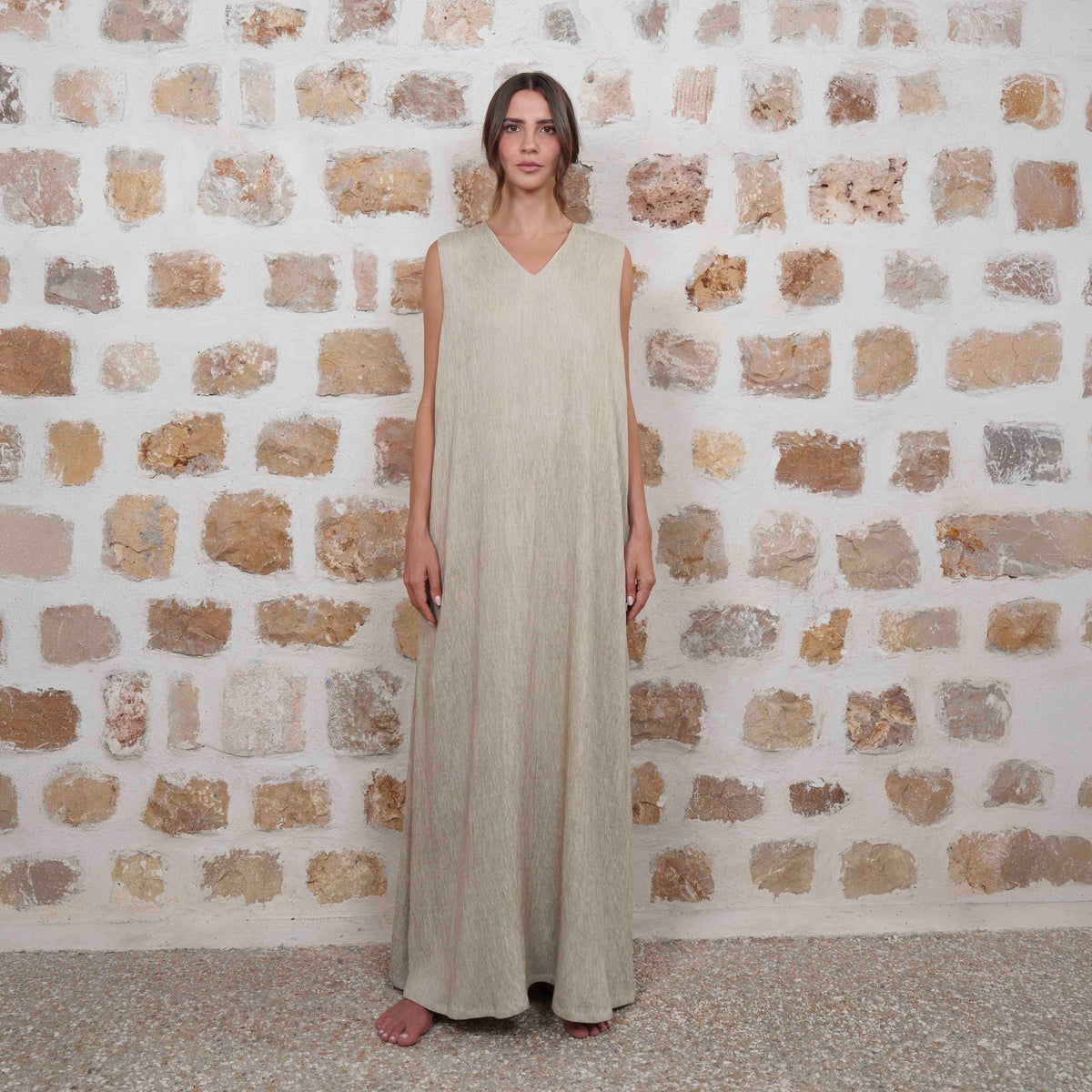 Samsi - Green/Beige