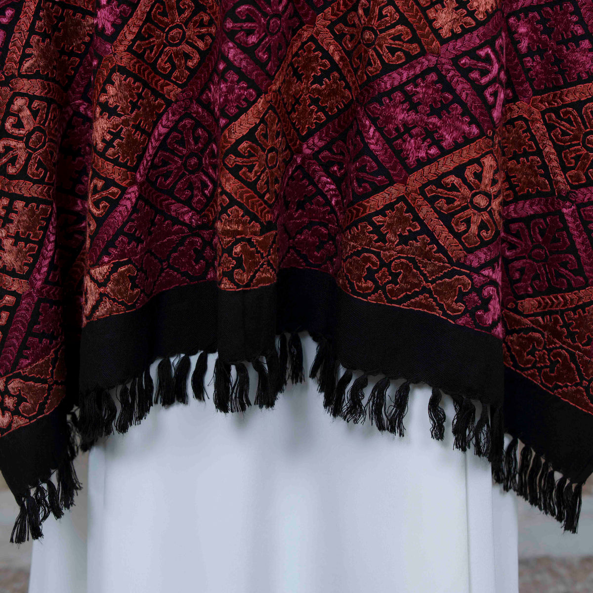 Rajasthan - Black/Pink & Orange