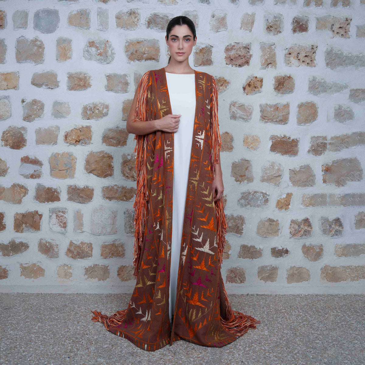 Mleiha - Light Brown/Creme
