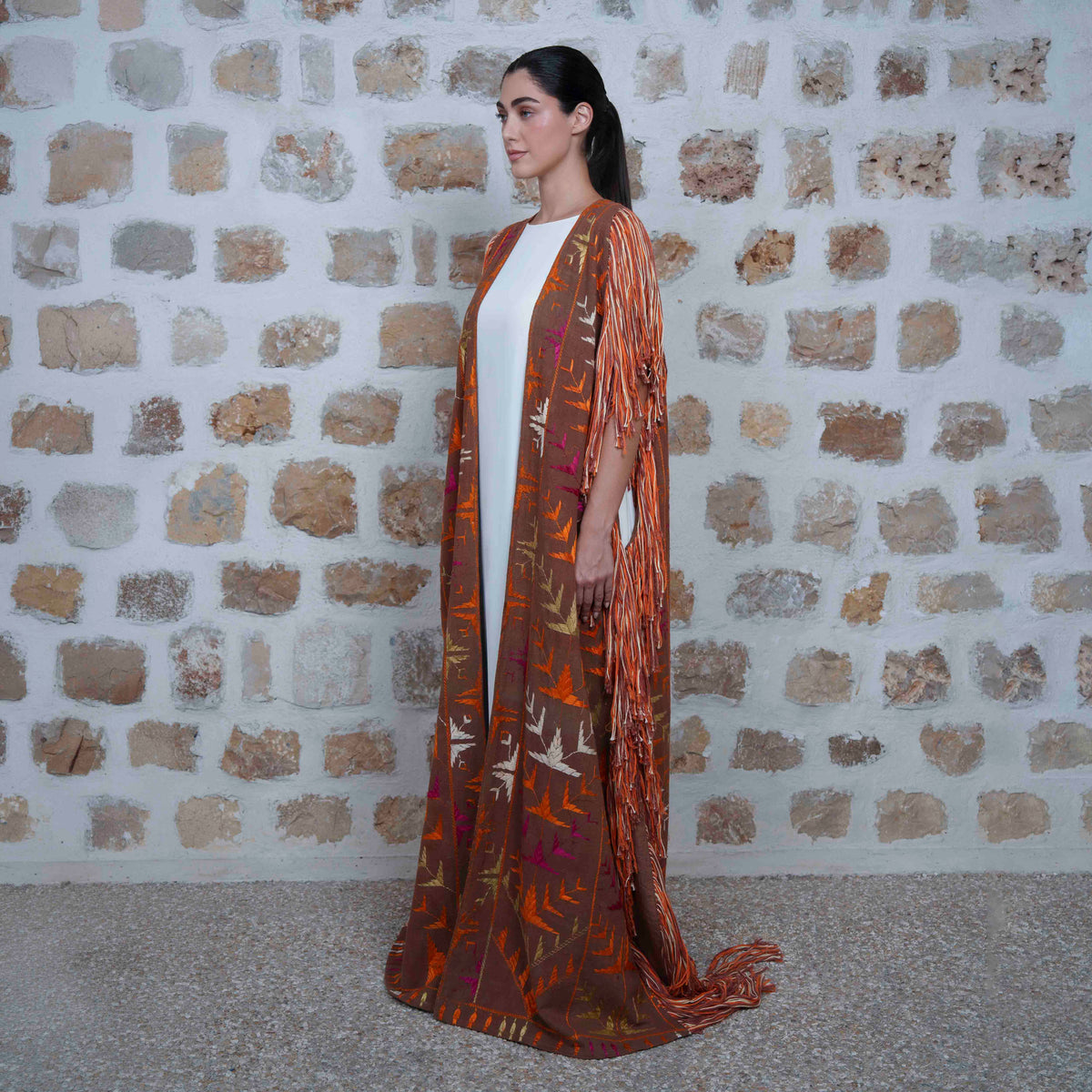 Mleiha - Light Brown/Creme