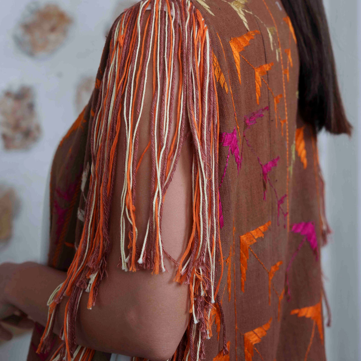 Mleiha - Light Brown/Creme