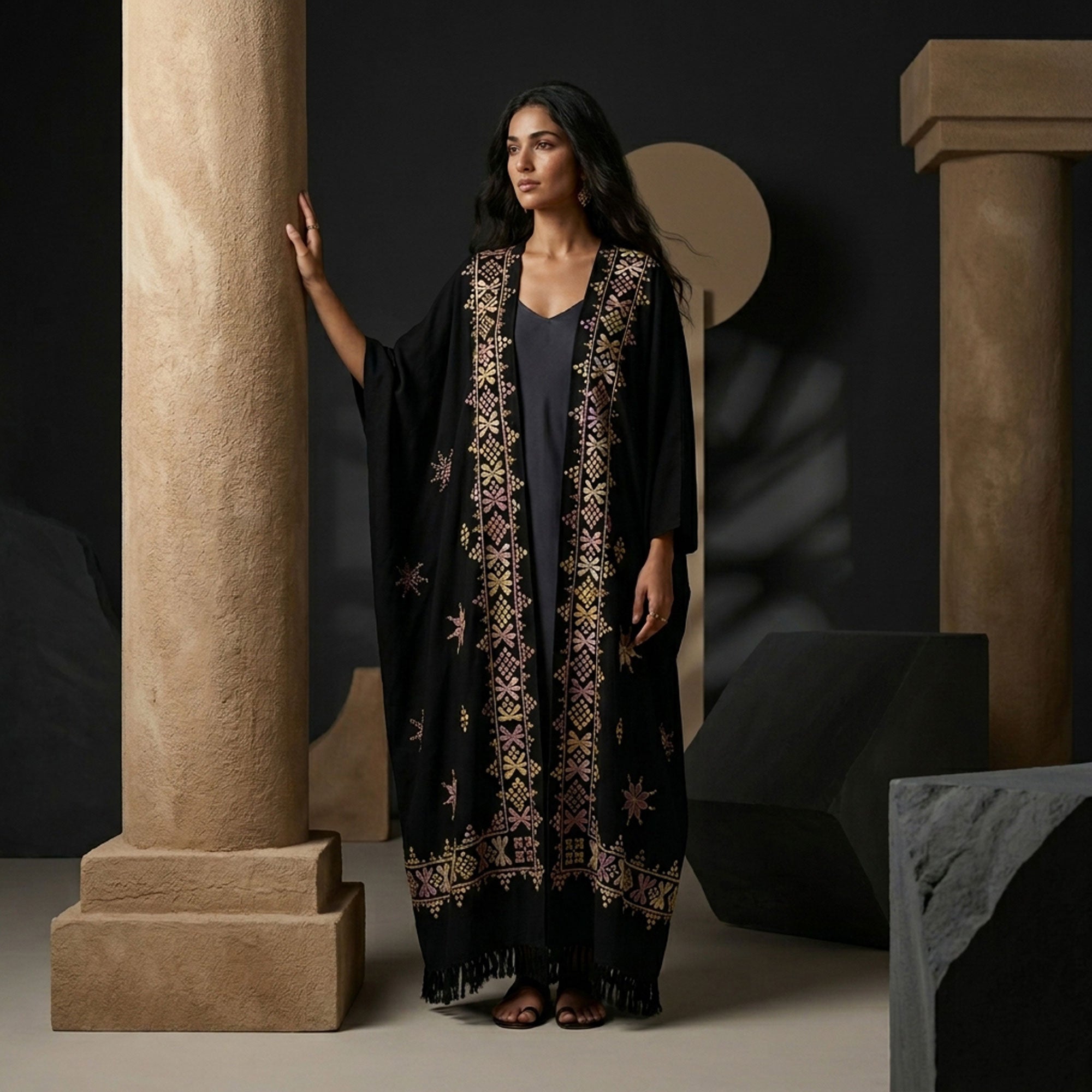 Rajasthan - Black/Purple