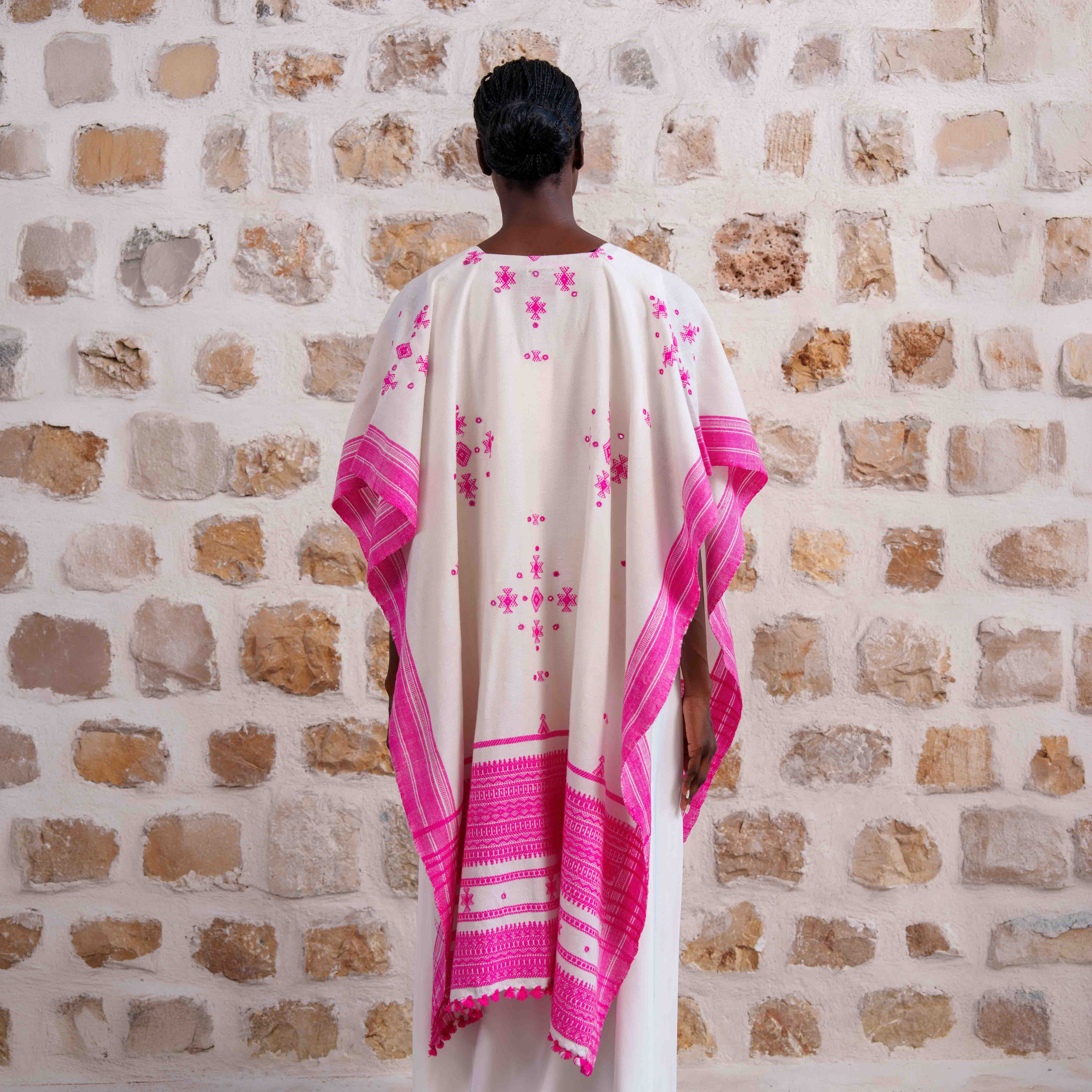 Rajasthan - White/Pink