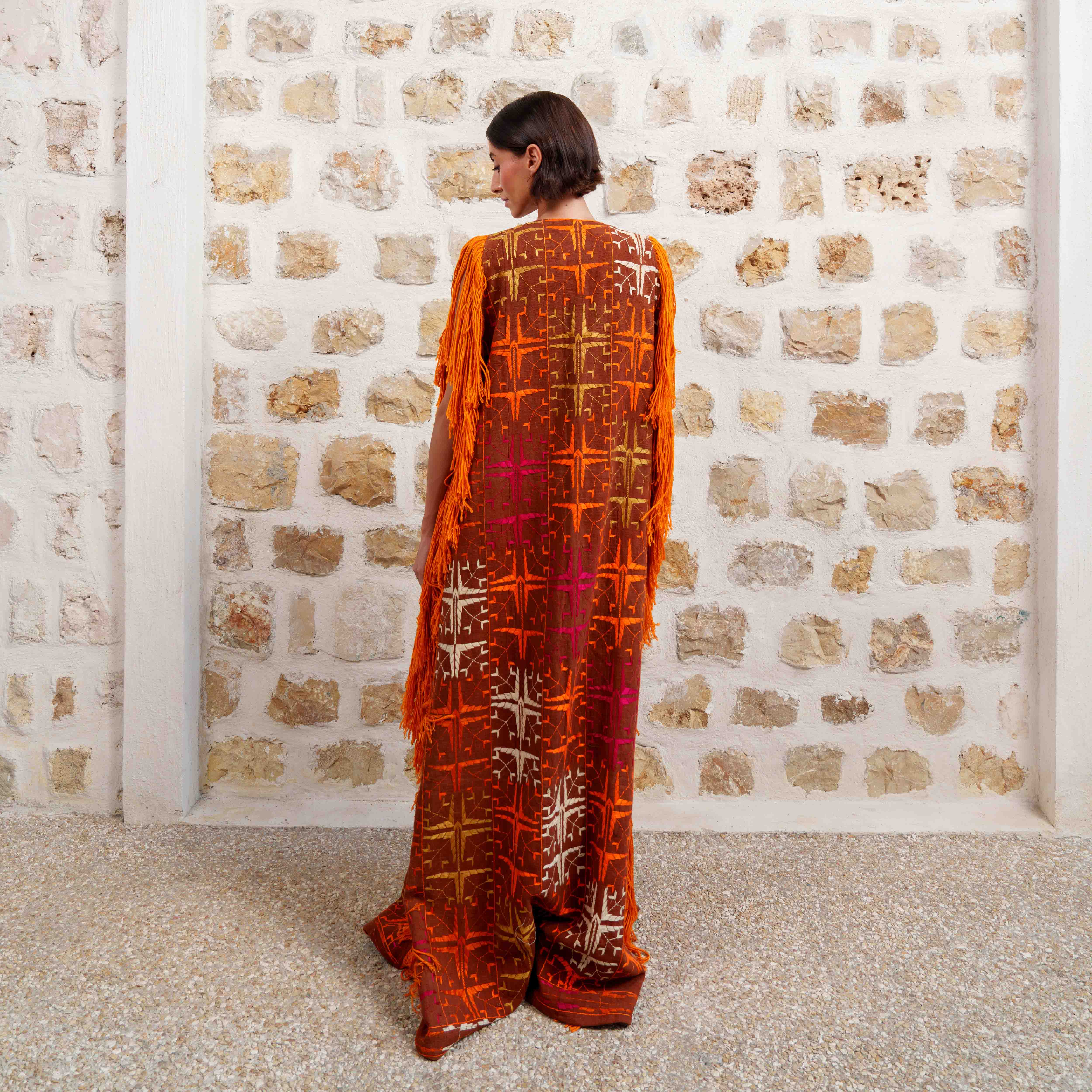 Mleiha - Brown/Orange