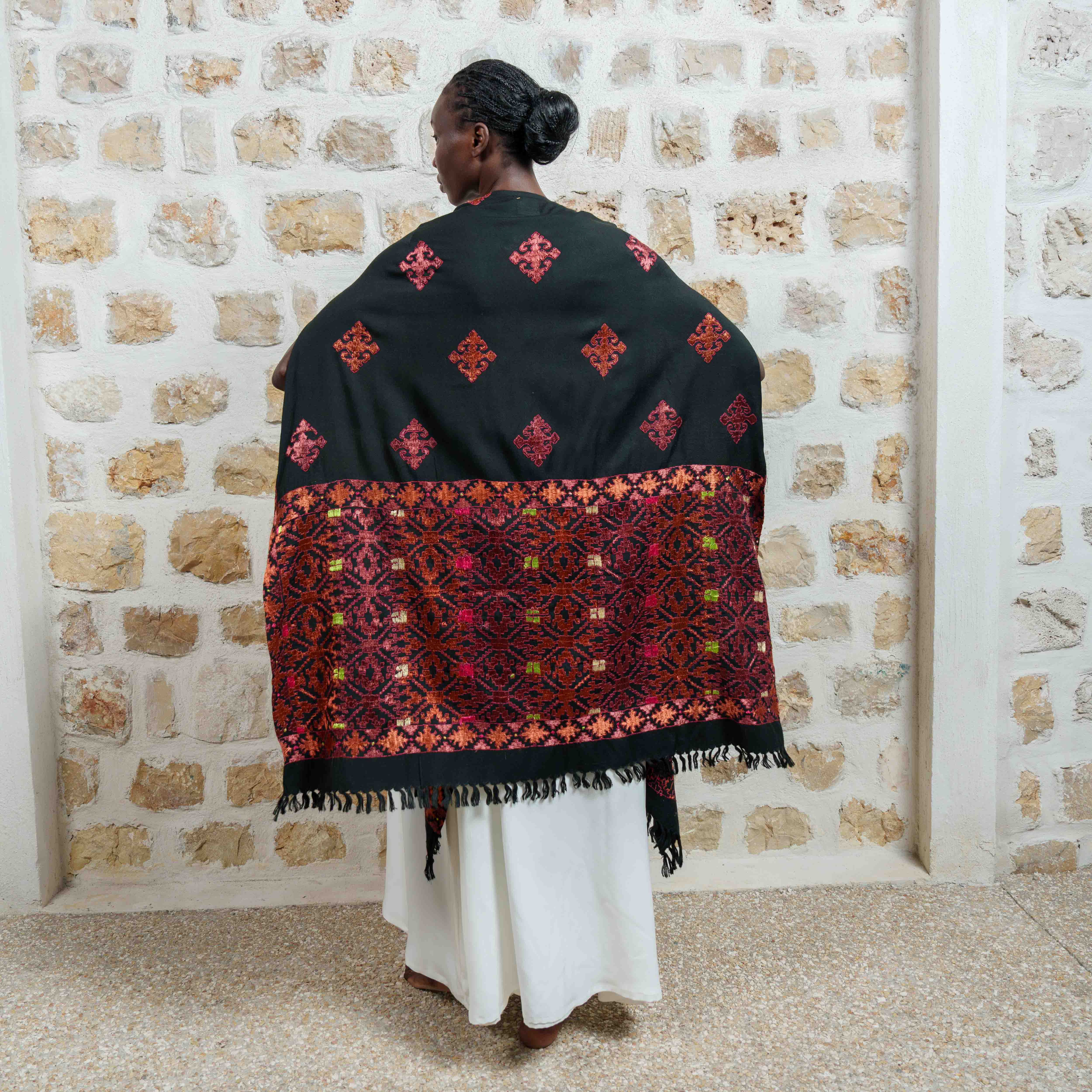 Rajasthan - Black/Warm Pink