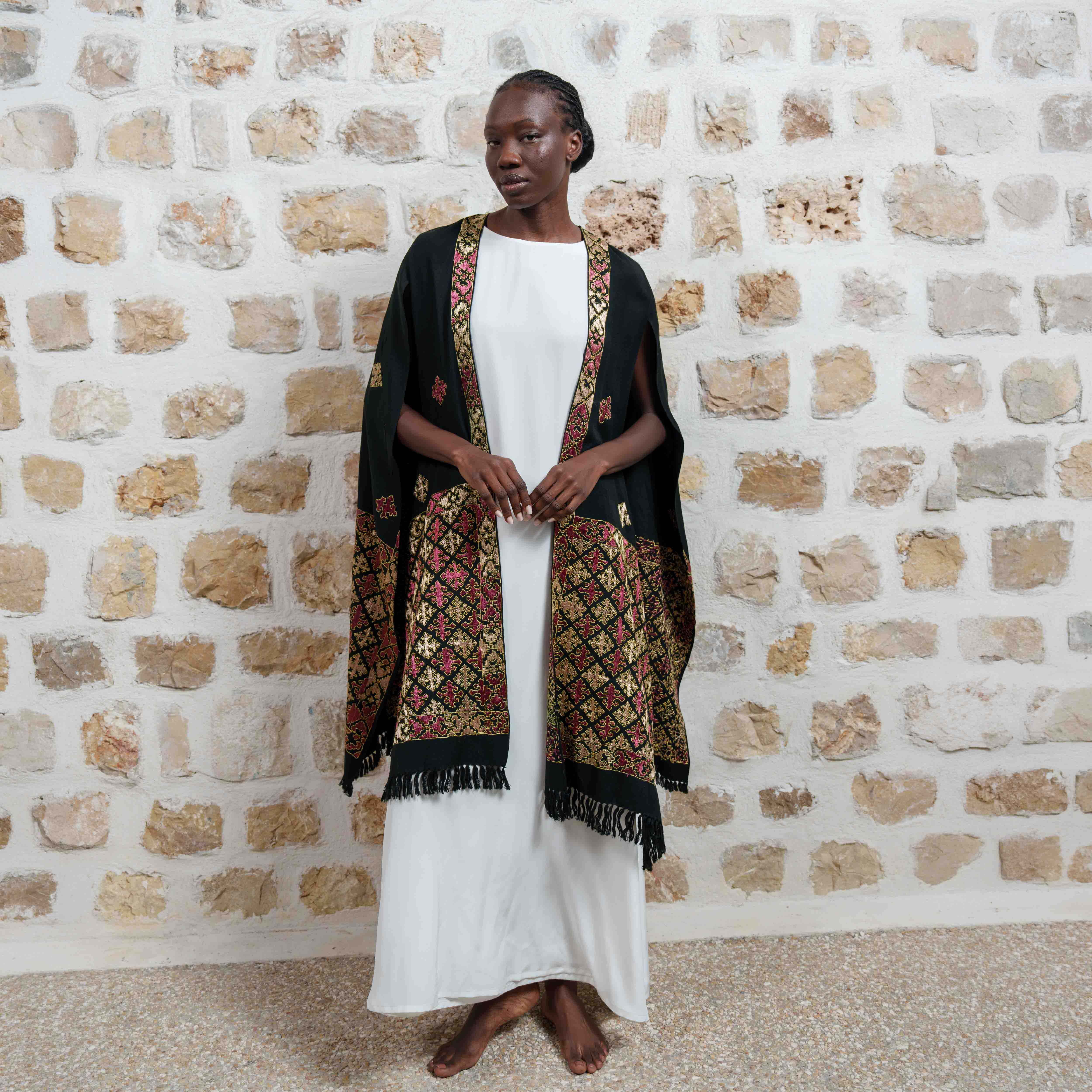 Rajasthan - Black/Beige