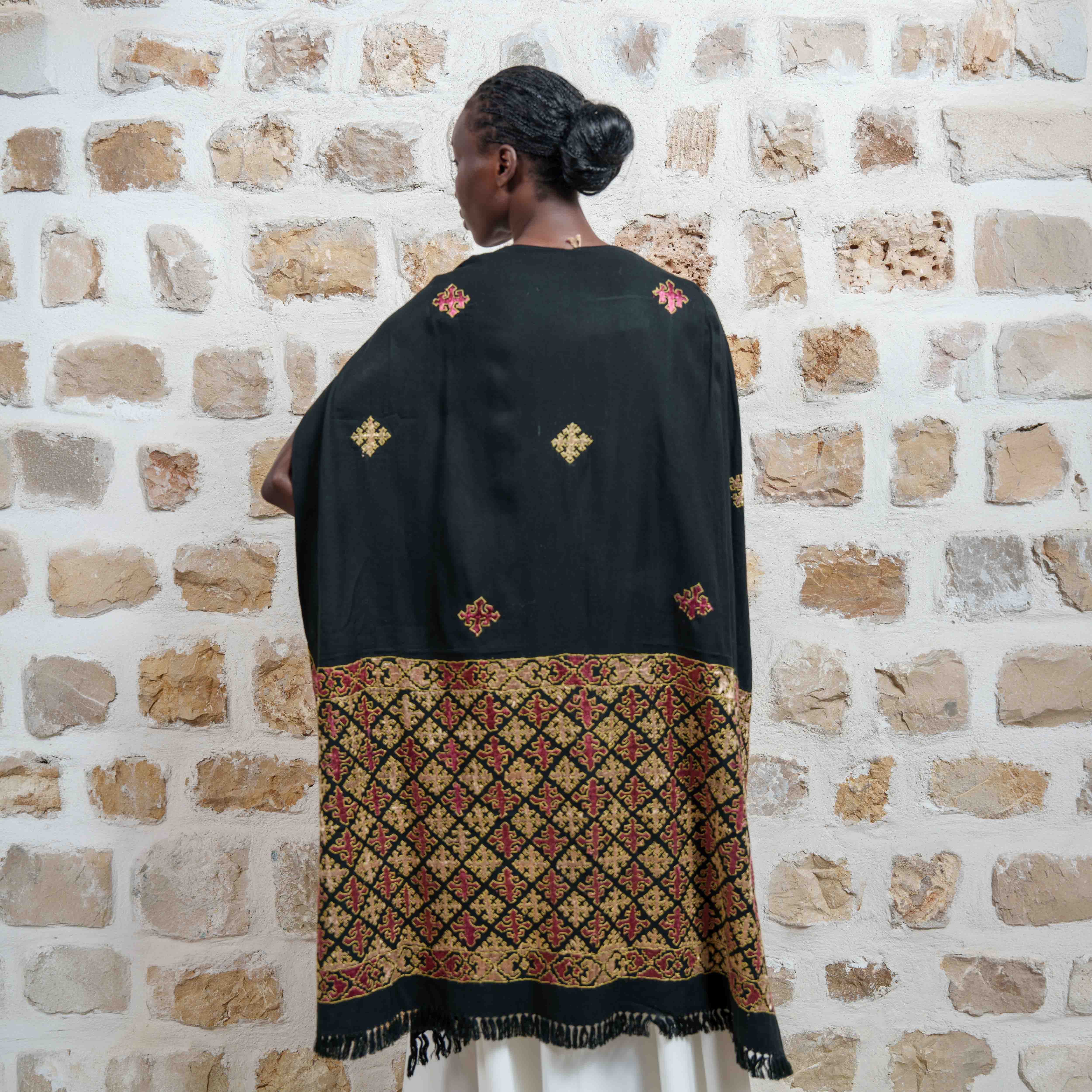 Rajasthan - Black/Beige