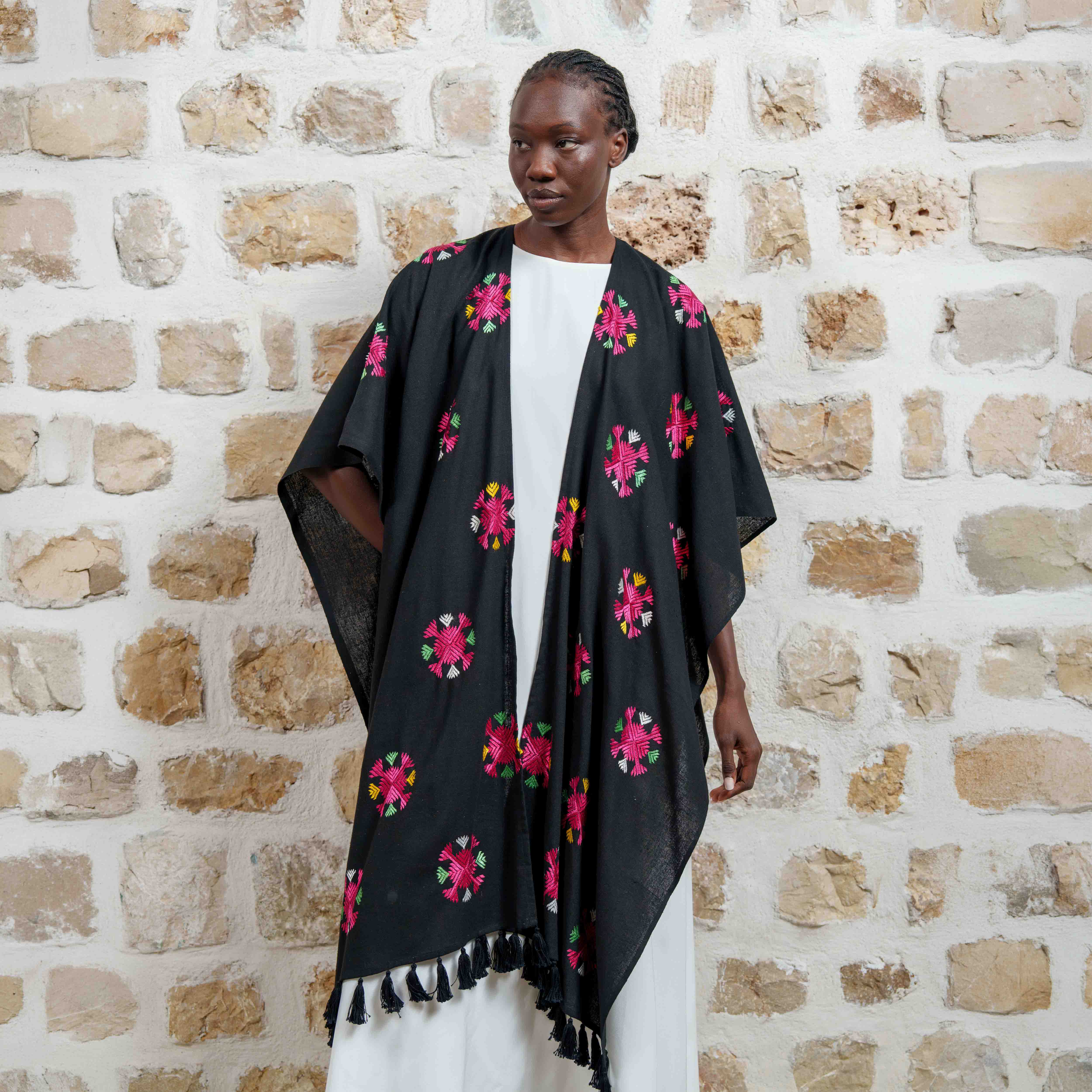 Rajasthan - Black/Vibrant Pink