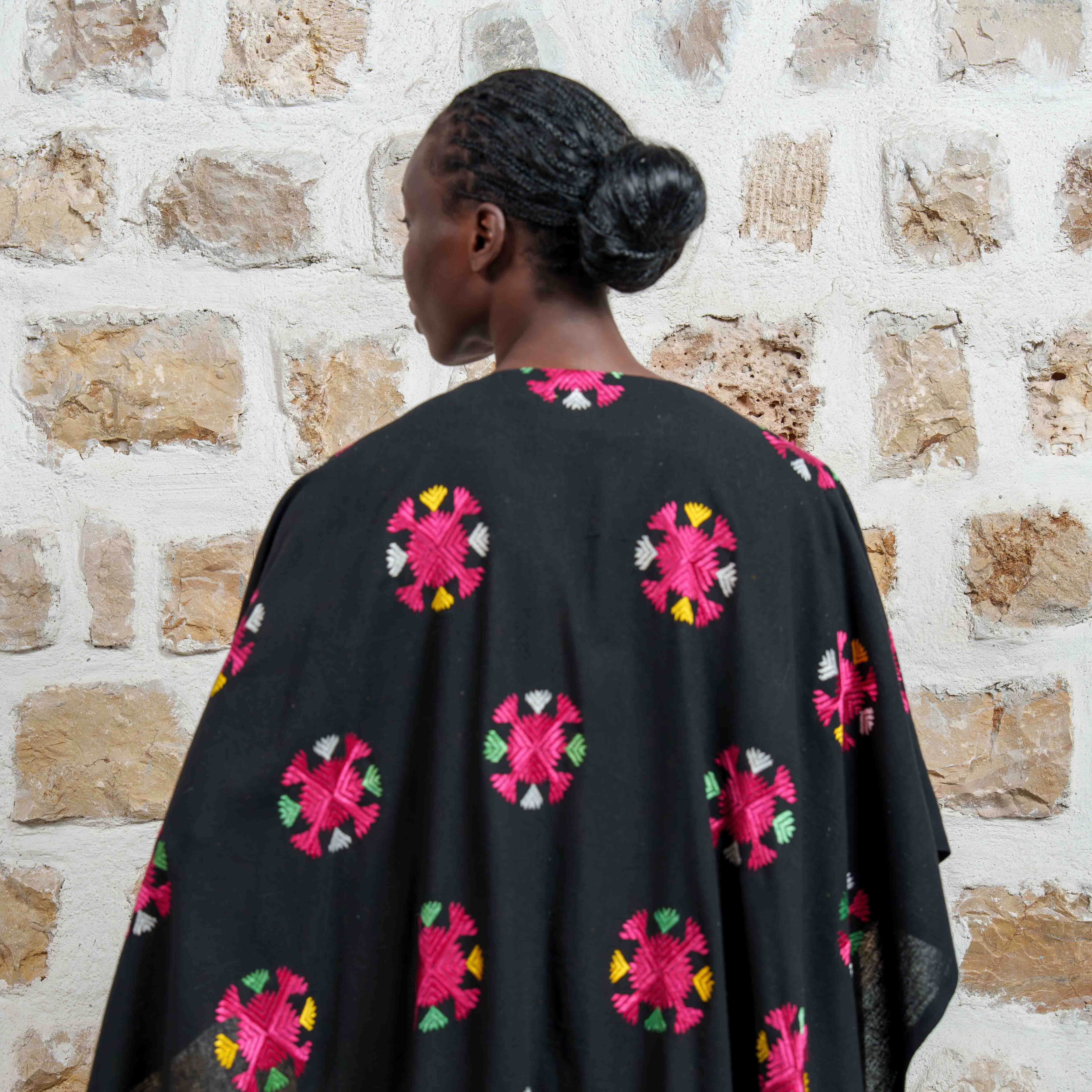Rajasthan - Black/Vibrant Pink