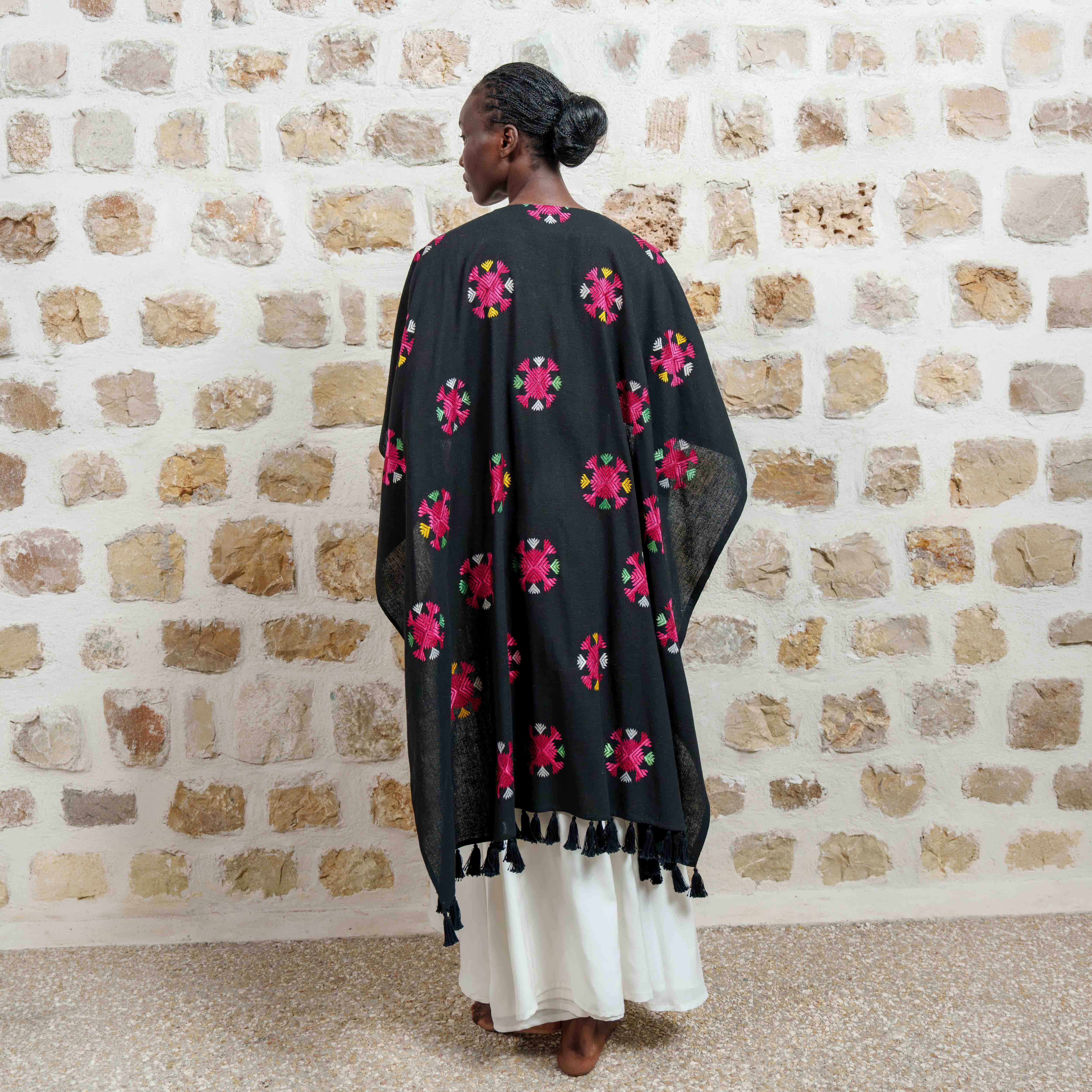 Rajasthan - Black/Vibrant Pink