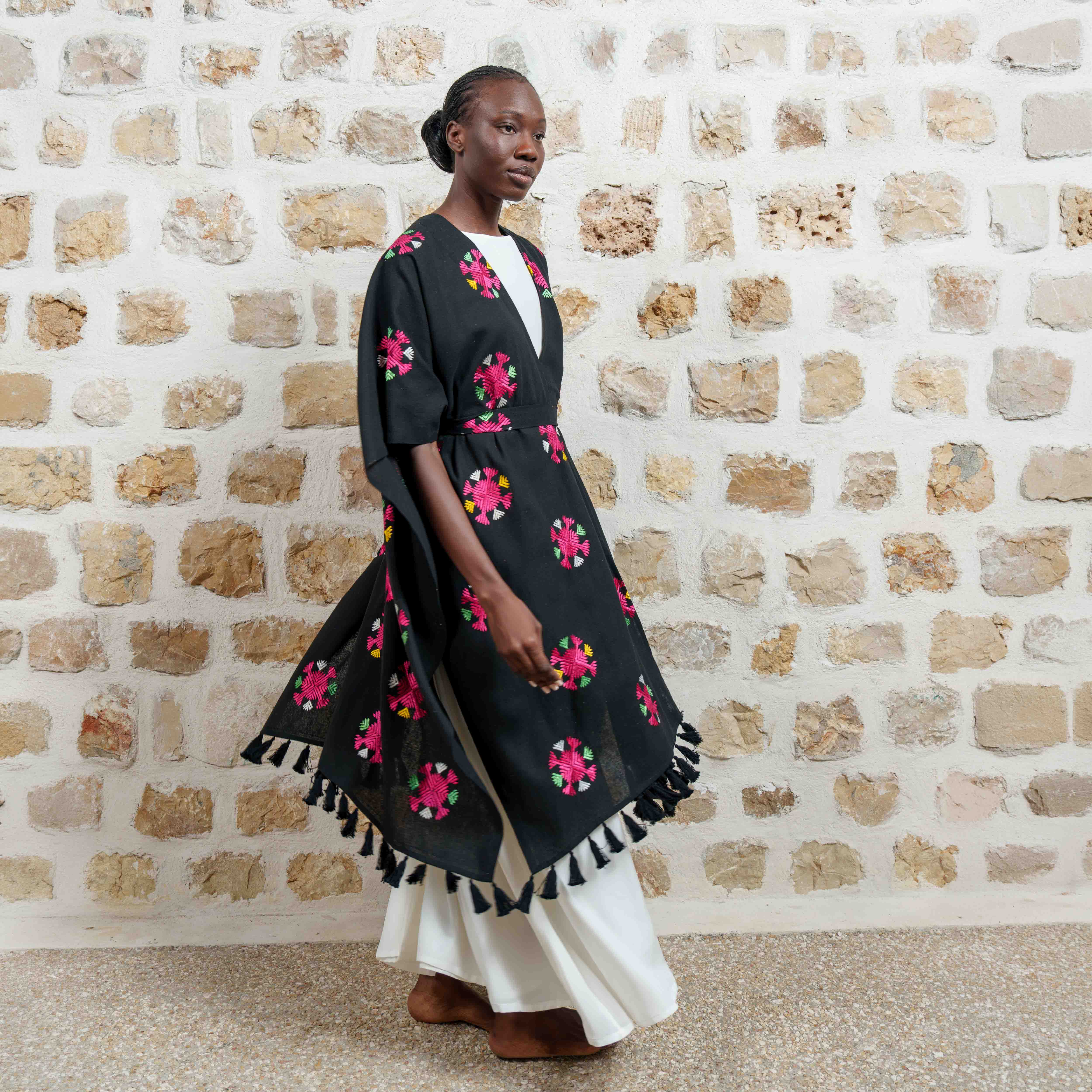 Rajasthan - Black/Vibrant Pink