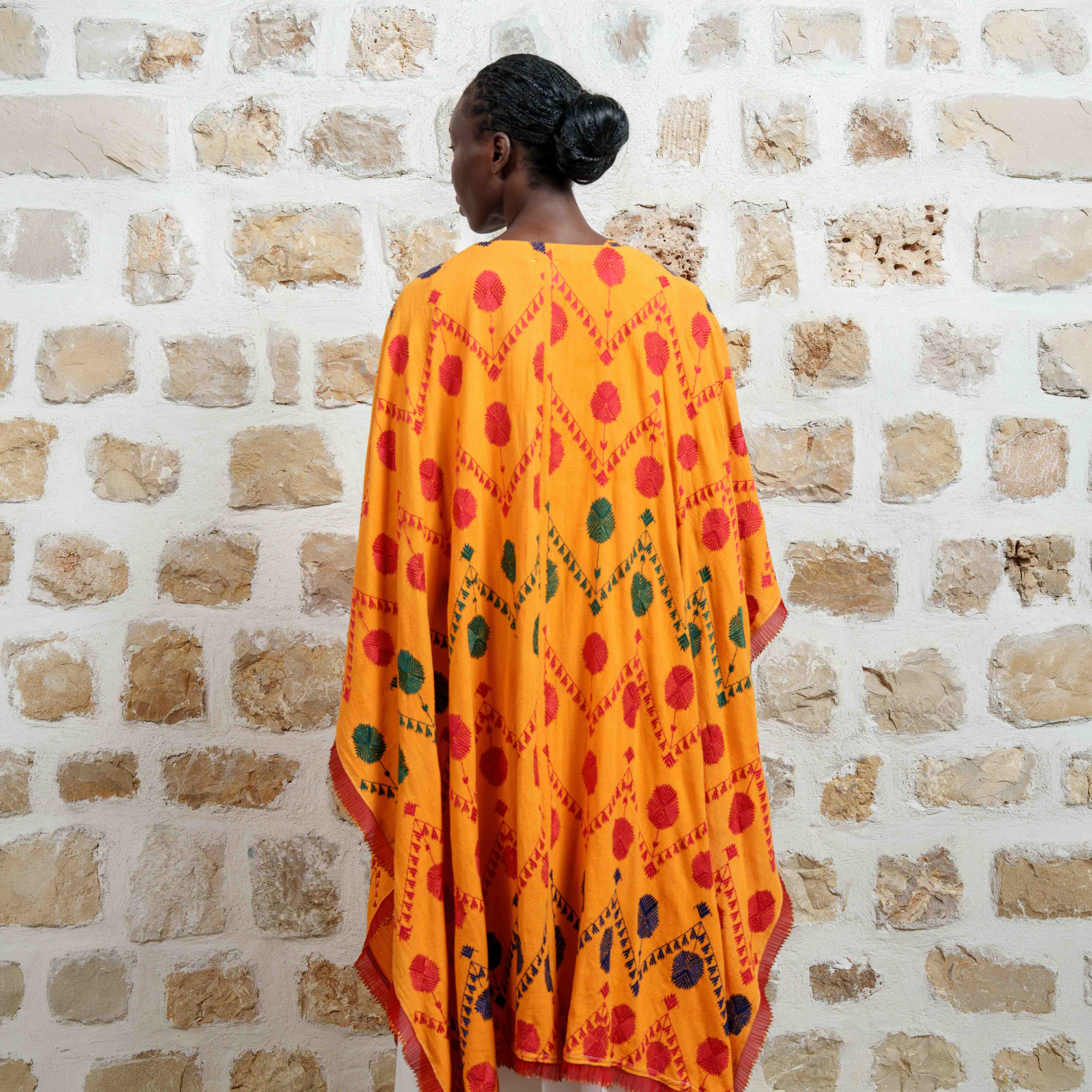 Rajasthan - Yellow with Red Tassel