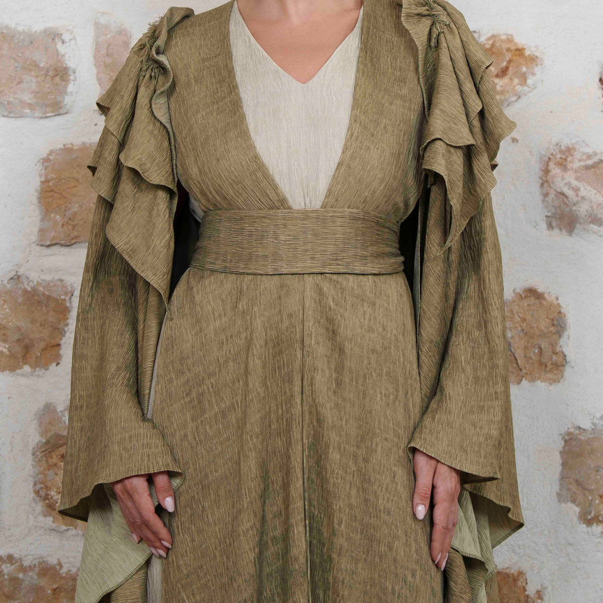 Samsi - Green/Beige