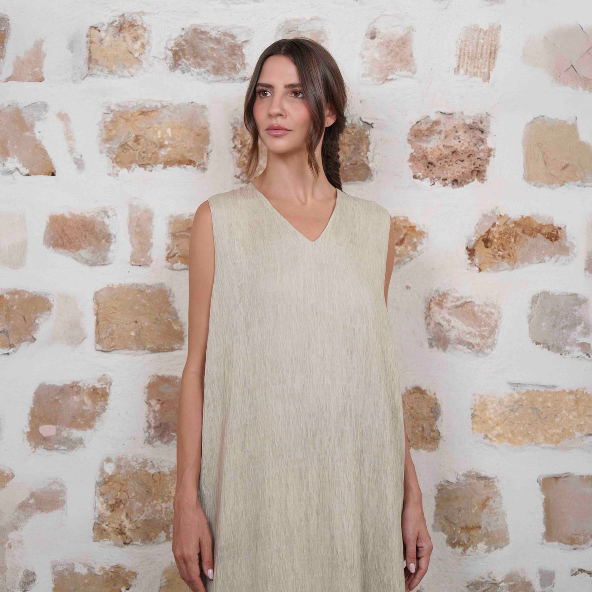 Samsi - Green/Beige