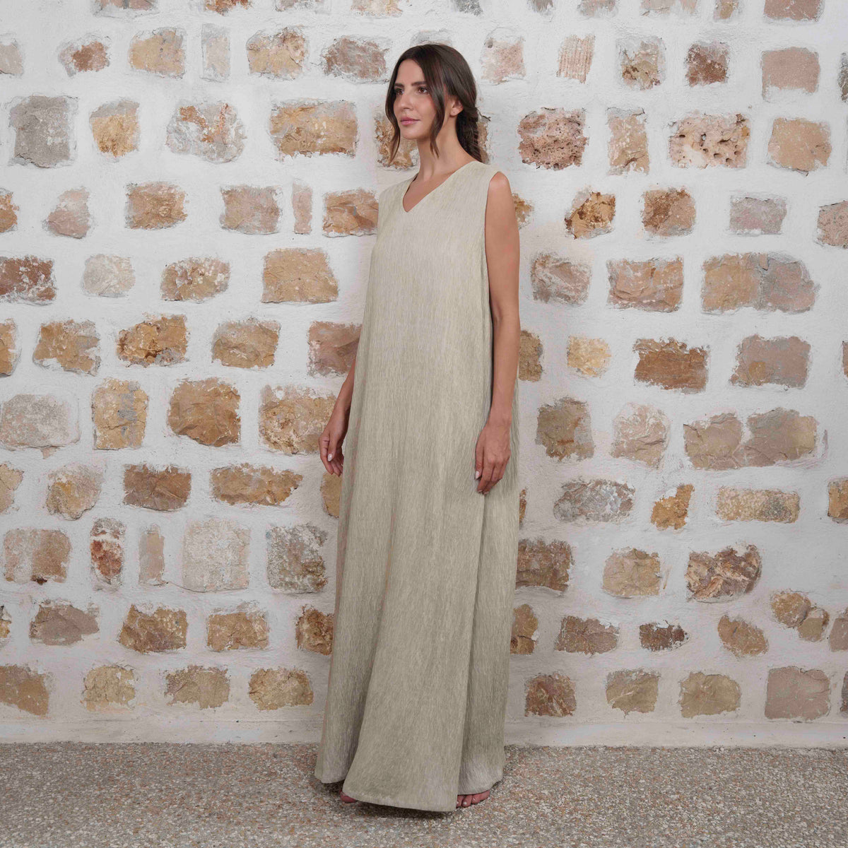 Samsi - Green/Beige