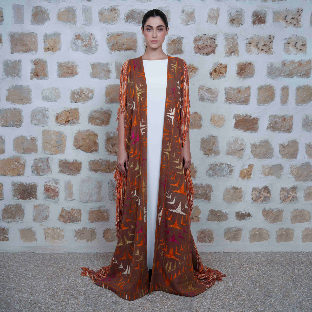 Mleiha - Light Brown/Creme