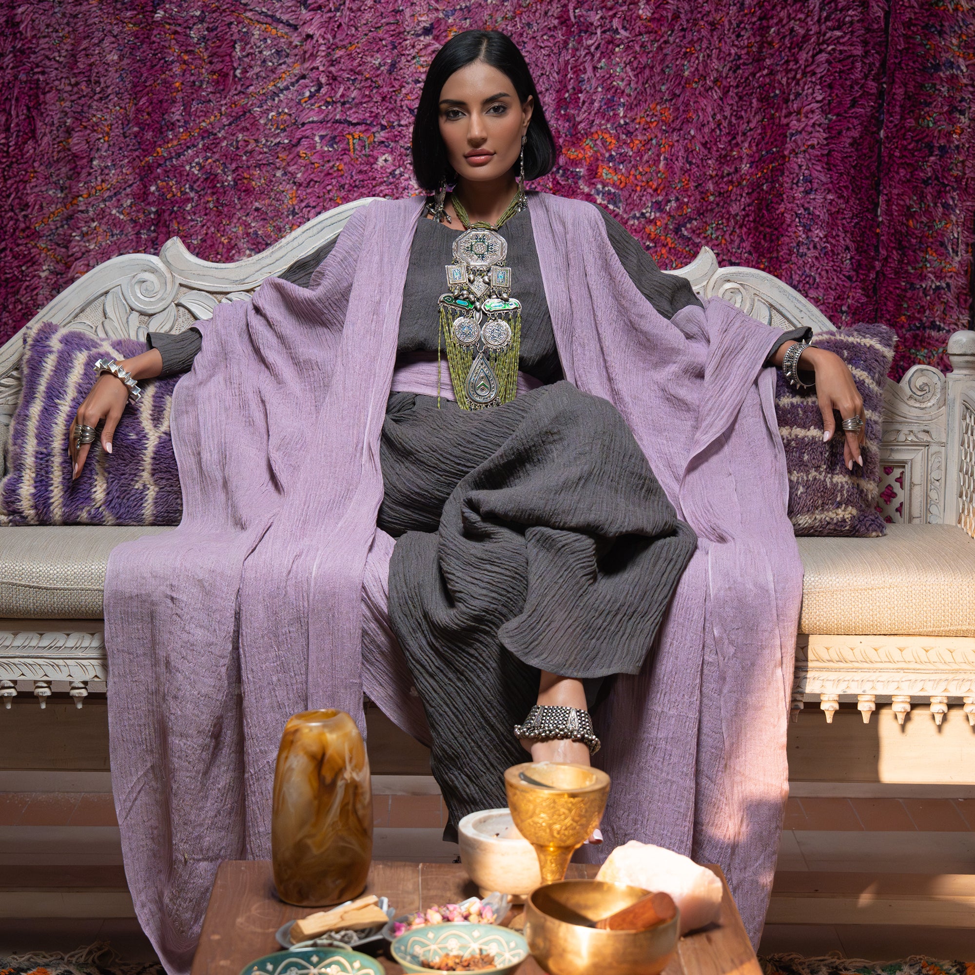 Shaqilat II - Grey/Lilac