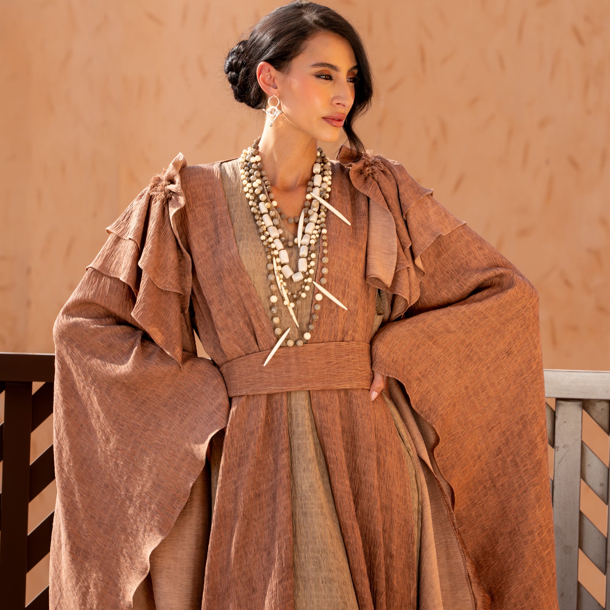 Samsi - Blush/Brown