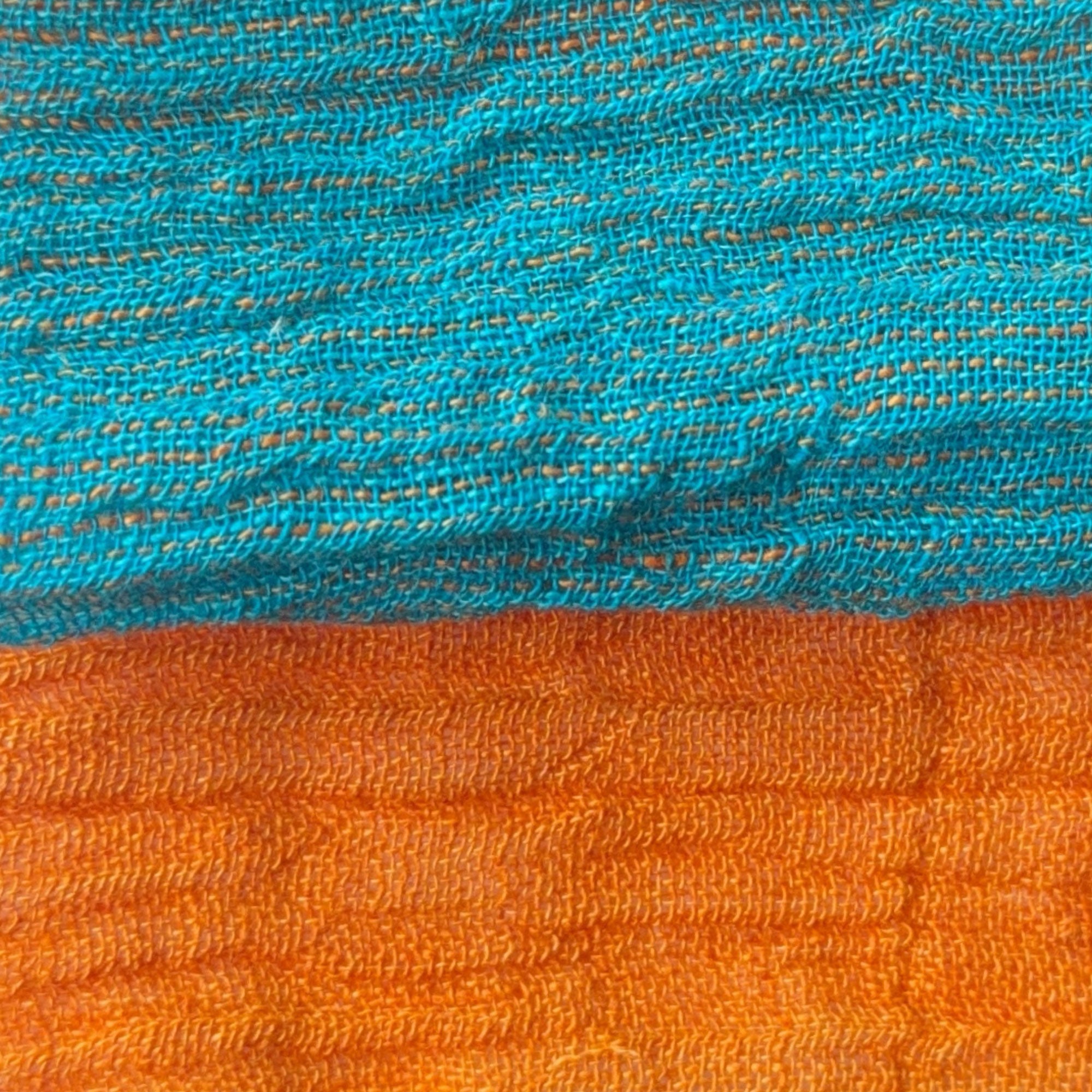 Sheba - Vibrant Orange/Turquoise
