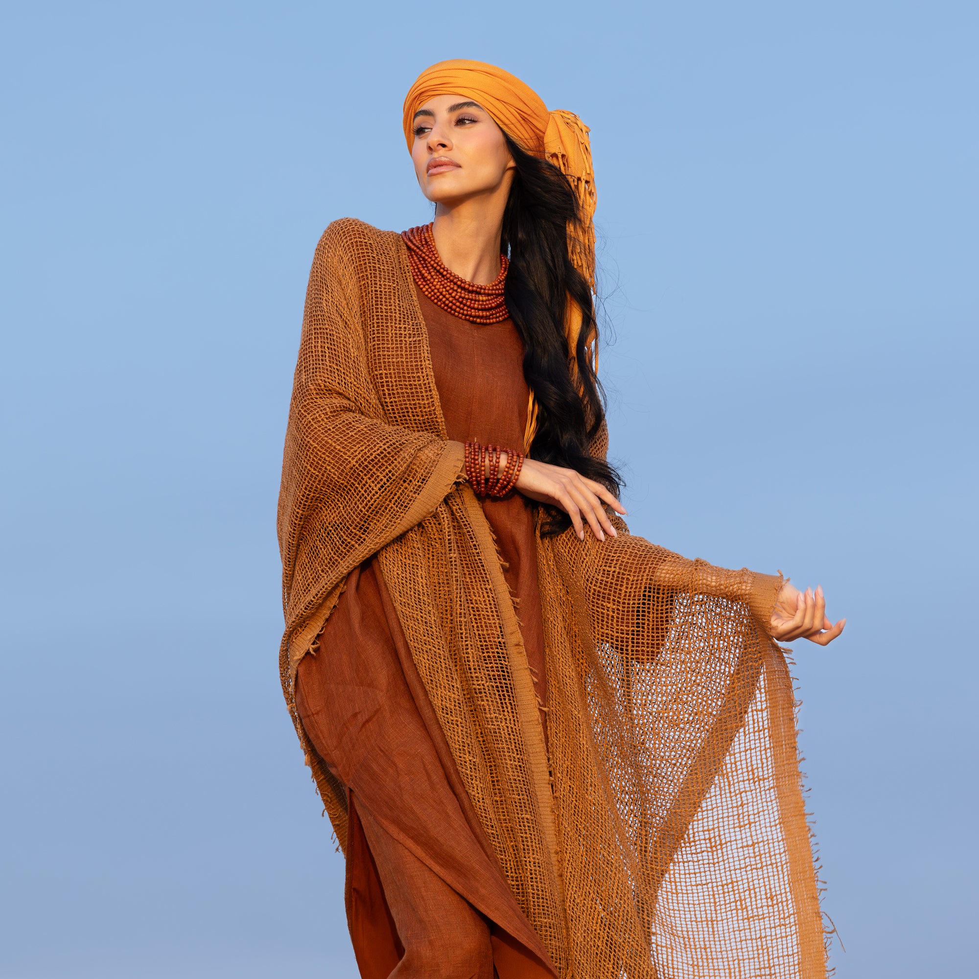 Zenobia - Rust/Amber